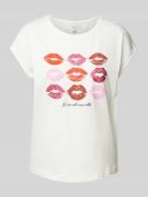 Vero Moda Relaxed Fit T-Shirt aus reiner Baumwolle Modell 'CYSMA' in O...