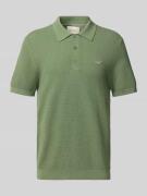 Gant Regular Fit Poloshirt mit Strukturmuster in Schilf, Größe 4XL