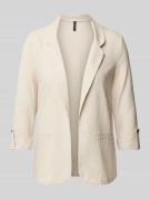 Vero Moda Loose Fit Kurzblazer aus Viskose-Leinen-Mix Modell 'JESMILO'...