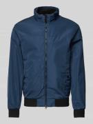 Geox Jacke mit Stehkragen in Marine, Größe 52