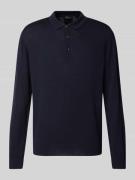 MAERZ Muenchen Strickpullover aus Schurwolle in Marine, Größe 48