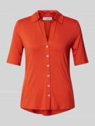 Marc O'Polo Regular Fit Jersey-Bluse mit kurzem Arm aus Viskose-Mix in...