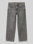 Tom Tailor Straight Fit Jeans aus reiner Baumwolle mit Weitenregulieru...