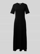 Marc O'Polo Slim Fit Jersey Kleid mit Rundhalsausschnitt in BLACK, Grö...