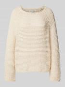 Marc O'Polo Oversized Pullover aus weicher Baumwolle mit Struktur-Effe...