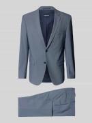 HECHTER PARIS Anzug mit feinem Strukturmuster in Marine, Größe 27