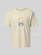 Jack & Jones T-Shirt mit Rundhalsausschnitt Modell 'JORSPLIT' in Beige...