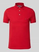 Tommy Hilfiger Slim Fit Poloshirt mit Logo-Stitching Modell '1985' in ...