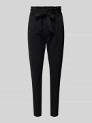 Vero Moda Paperbag-Hose mit Gürtel in Black, Größe L/30
