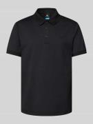 LUHTA Regular Fit Poloshirt mit Label-Print Modell 'KIVILAHTI' in Blac...