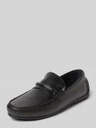 CK Calvin Klein Lederloafers mit Label-Applikation Modell 'DRIVER' in ...