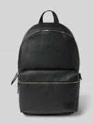 HUGO Rucksack in Leder-Optik Modell 'Ethon' in Black, Größe 1