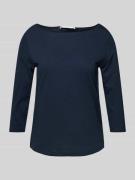 Lanius T-Shirt mit 3/4-Arm in Marine, Größe 34