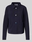 WHITE LABEL Jacke mit Umlegekragen in Marine, Größe 50