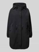 Mazine Parka mit Pattentaschen in Black, Größe L