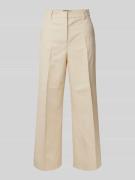 Weekend Max Mara Wide Leg Stoffhose aus Baumwoll-Leinen-Mix Modell 'ZI...