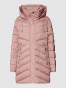 Fuchs Schmitt Steppmantel mit Kapuze Modell 'ROSE' in Rose, Größe 46