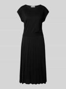 Marc O'Polo Tailliertes Jersey-Kleid mit elastischer Taille in BLACK, ...