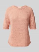 Marc O'Polo Loose Fit Strickpullover mit kurzem Arm in Altrosa, Größe ...