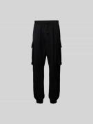 Dsquared2 Balloon Fit Sweatpants mit Cargotaschen in Black, Größe L