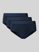 JOOP! Collection Slip mit elastischem Label-Bund im 3er-Pack in Marine...