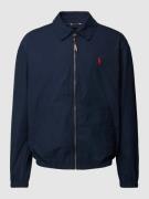 Polo Ralph Lauren Jacke mit Label-Stitching Modell 'BAYPORT' in Marine...