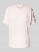 Carhartt Work In Progress T-Shirt mit Label-Stitching in Hellrosa, Grö...