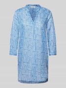 Christian Berg Woman Regular Fit Tunika mit 3/4-Arm in Blau, Größe 36