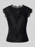 Copenhagen Muse Regular Fit Blusentop aus Lyocell-Leinen-Mix Modell 'N...