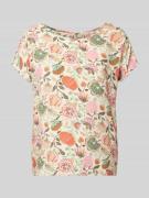 Soyaconcept Blusenshirt aus Viskose mit Allover-Muster Modell 'Sammy' ...