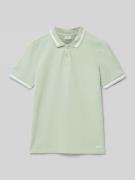 s.Oliver RED LABEL Regular Fit Poloshirt aus Baumwoll-Piqué mit Kontra...