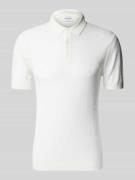 Antony Morato Slim Fit Poloshirt aus Leinen-Viskose-Mix in Weiss, Größ...