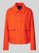 Fuchs Schmitt Jacke mit aufgesetzten Pattentaschen in Rot, Größe 46