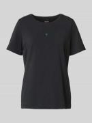 JOOP! Collection Pyjama-Oberteil mit Logo-Stitching in Black, Größe 36