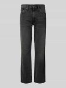 Levi's® Tapered Fit Jeans im 5-Pocket-Design Modell '502™' in Dunkelgr...