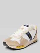 Blauer USA Sneaker mit Schnürverschluss Modell 'QUEENS' in Weiss, Größ...