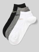 Emporio Armani Socken mit Label-Print im 3er-Pack in Mittelgrau, Größe...