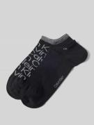 CK Calvin Klein Socken mit Label-Print im 2er-Pack in Black, Größe 43-...