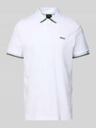 BOSS Green Regular Fit Poloshirt mit Label-Print Modell 'Paddy Lux Her...