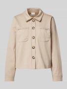 ICHI Blazer mit aufgesetzten Brusttaschen Modell 'SIMONSE ' in Beige, ...