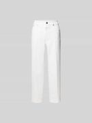 Closed Straight Fit Jeans mit Stretch-Anteil in Weiss, Größe 24