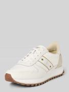 Blauer USA Sneaker mit Schnürverschluss in Weiss, Größe 37