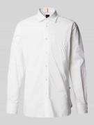 BOSS Orange Freizeithemd mit Knopfleiste Modell 'Remiton' in Weiss, Gr...
