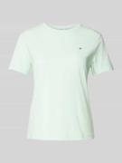 Gant T-Shirt mit Label-Print in Mint, Größe S