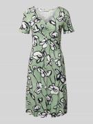 Tom Tailor Leicht ausgestelltes Kleid aus Viskose-Mix mit Raffung am A...