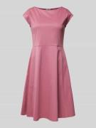 Christian Berg Woman Selection Knielanges Kleid mit U-Boot-Ausschnitt ...