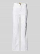 Cambio Flared Jeans mit 5-Pocket-Design Modell 'PARIS' in Offwhite, Gr...