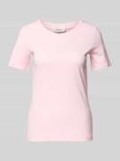 s.Oliver RED LABEL Slim Fit T-Shirt aus Baumwolle in Rosa, Größe 34