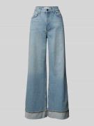 Rich & Royal Wide Leg Jeans im 5-Pocket-Design in Hellblau, Größe 27/3...