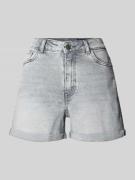 Noisy May High Waist Jeansshorts im 5-Pocket-Design Modell 'MONI' in H...